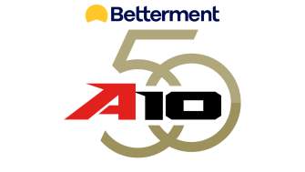 A-10 2026 betterment 50th logo