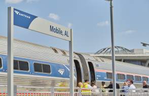 Amtrak Mardi Gras Service at Mobile Station