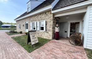 The Eichelberger Distillery in Dillsburg, PA, where Cherry Bounce is still made using Martha Washington's recipe!