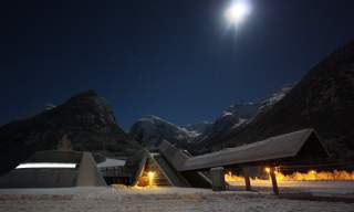 Norwegian Glacier Museum, Winter in Fjærland