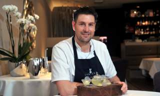 Chef from the Lumiere Restaurant Cheltenham - Jon Howe.