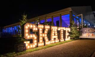 Skate sign Cheltenham Ice Rink