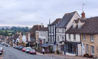 A view down Burford's famous High Street