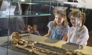 Children at The Novium Museum