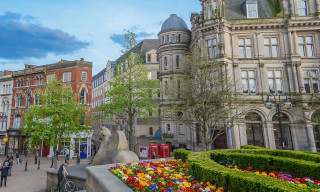 Outside of Victoria Square House, Birmingham - home to VisitBritain/VisitEngland