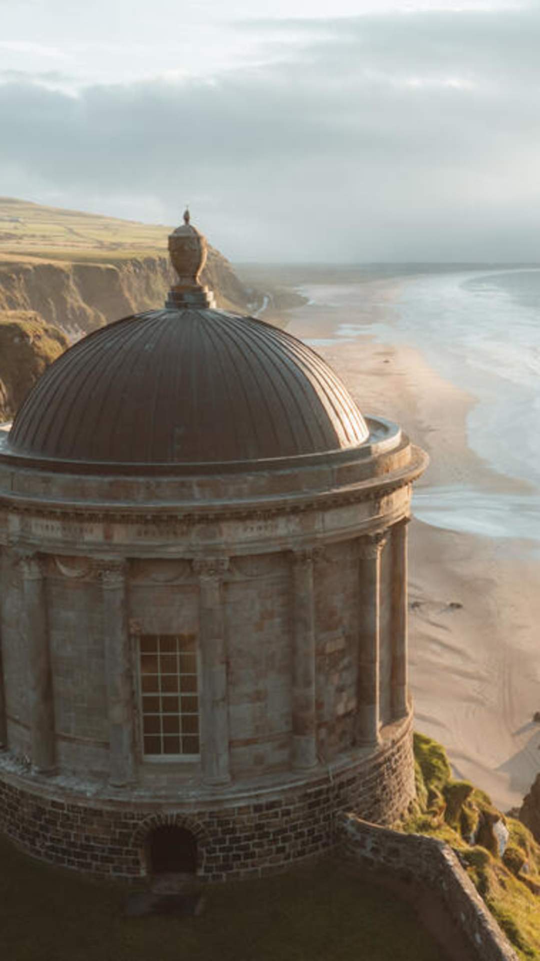 View of the Mussenden Temple, Co Londonderry