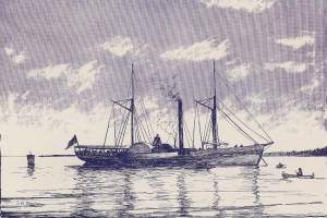 Walk in the water steamship