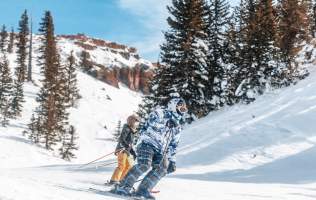 Skiing