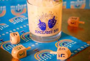Drink at the Maccabee Bar Popup