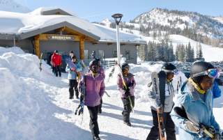 Discover Winter Program Participants at Brighton Resort