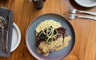 Oquirrh's menu item, Wagyu Eye of Ribeye