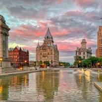 Downtown Syracuse Clinton Square