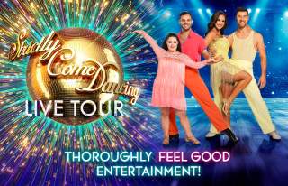Cast of strictly come dancing at AO arena