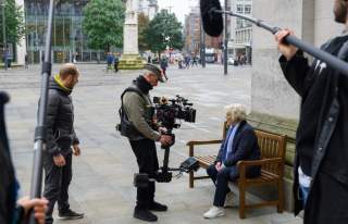 Filming in Manchester