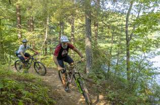 Explore Tsali Recreation Area for biking and cylcing trails