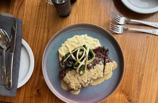 Oquirrh's menu item, Wagyu Eye of Ribeye