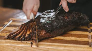 Brisket at Q39 Barbeque in Overland Park, KS