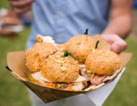 Muffalettas - French Quarter Festival