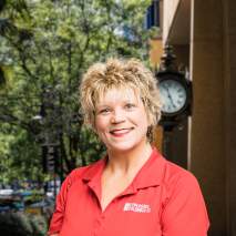 Crystal Morris Headshot with city background