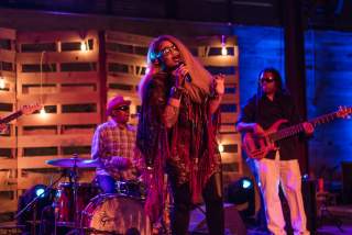 Tameca Jones and band perform at Austin Food and Wine Fest