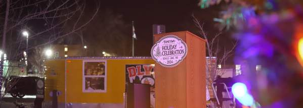 Hometown Holiday Creative Podium