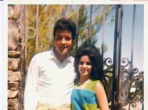Elvis and Priscilla Presley