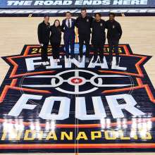 Indiana Sports Corp Staff at the NCAA Men's Final Four