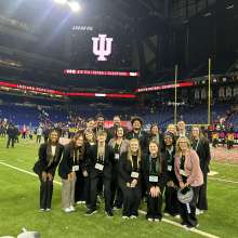 Indiana Sports Corp Staff at the Big Ten Football Championship Game