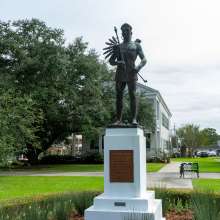 Attakapa Indian Statue