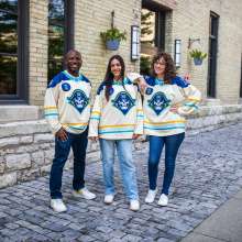 Visit Milwaukee x Admirals Jersey Collab - Group