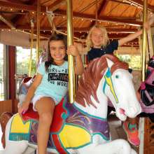Cody Park carousel ride