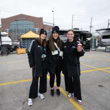 Indiana Sports Corp Staff at Big Ten Football Championship Game
