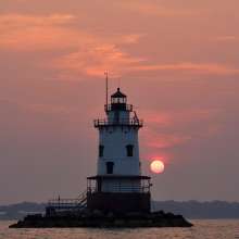Conimicut Lighthouse In Warwick, RI