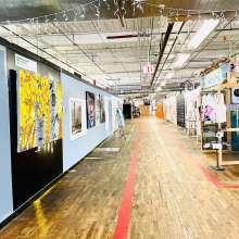 Lowe Mill Gallery Hallway