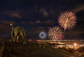 Dinosaur Park with Fireworks_Summer Events Header