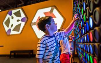 Kids town; Pint Sized Science, Orlando Science Center, photo by Roberto Gonzalez