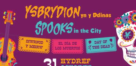 Spooks in the City 2026. Ysbrydion yn y ddinas 2026