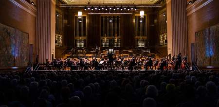 Brangwyn Hall stage