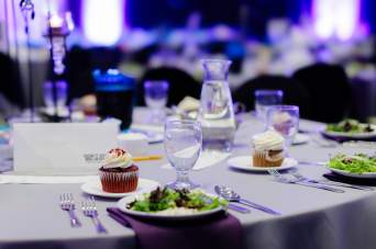Photo of catered food