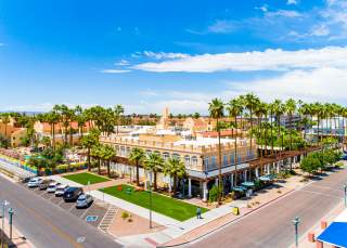 Aerial of Crowne Plaza Phoenix-Chandler Golf Resort
