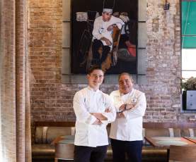 Emeril and E.J. Lagasse