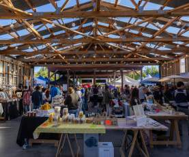 Inside the Remarkables Market Red Barn