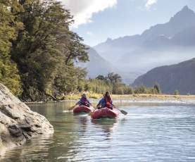 Funyaks in Glenorchy