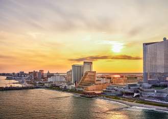 Atlantic City Skyline