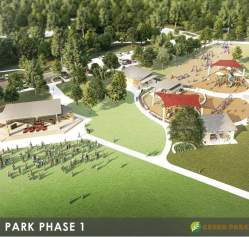 Lakeline Park Phase 1 Rendering