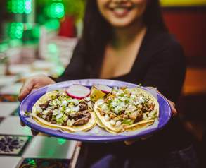 Tacos at Casa Cortes