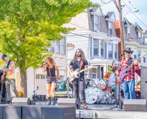 Band at West Reading Fall Fest