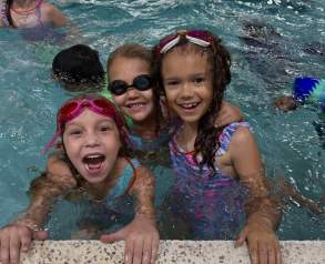 Kids at Body Zone Swimming