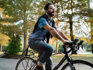 Biking in Fall