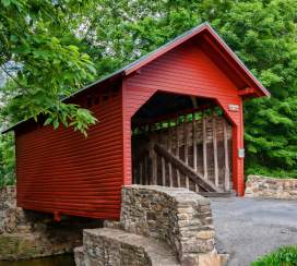 Roddy Road Covered Bridge in Thurmont, MD